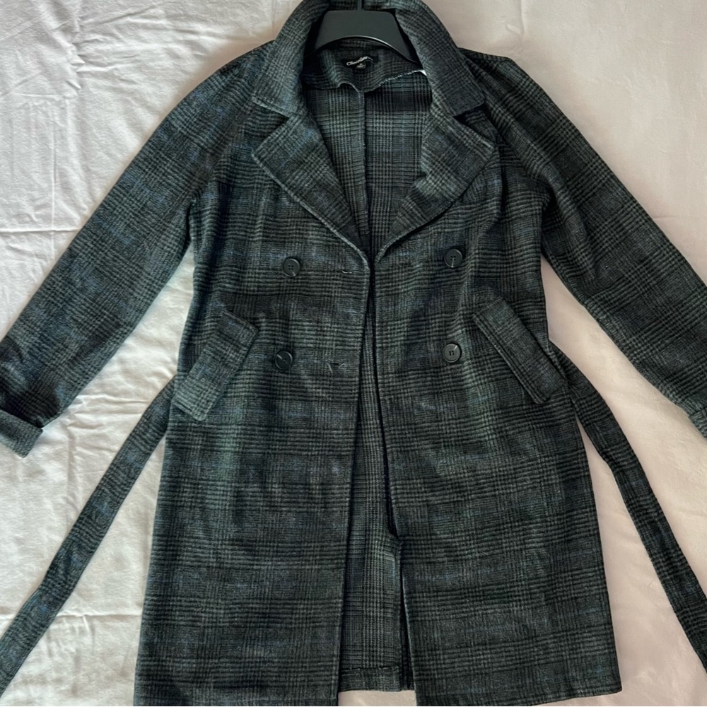 Dark gray coat